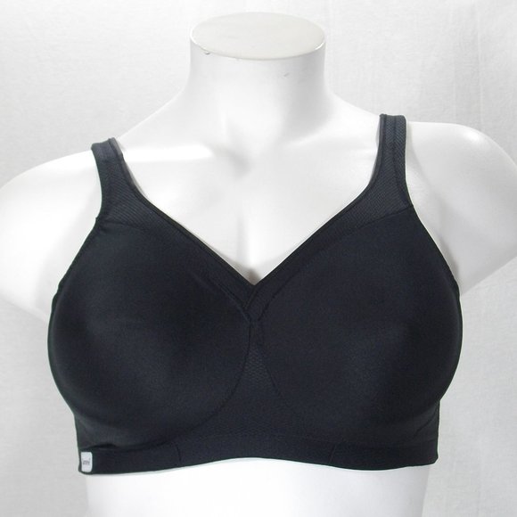 44D Glamorise Seamless Soft Cup Wire Free Sports Bra - Picture 1 of 6